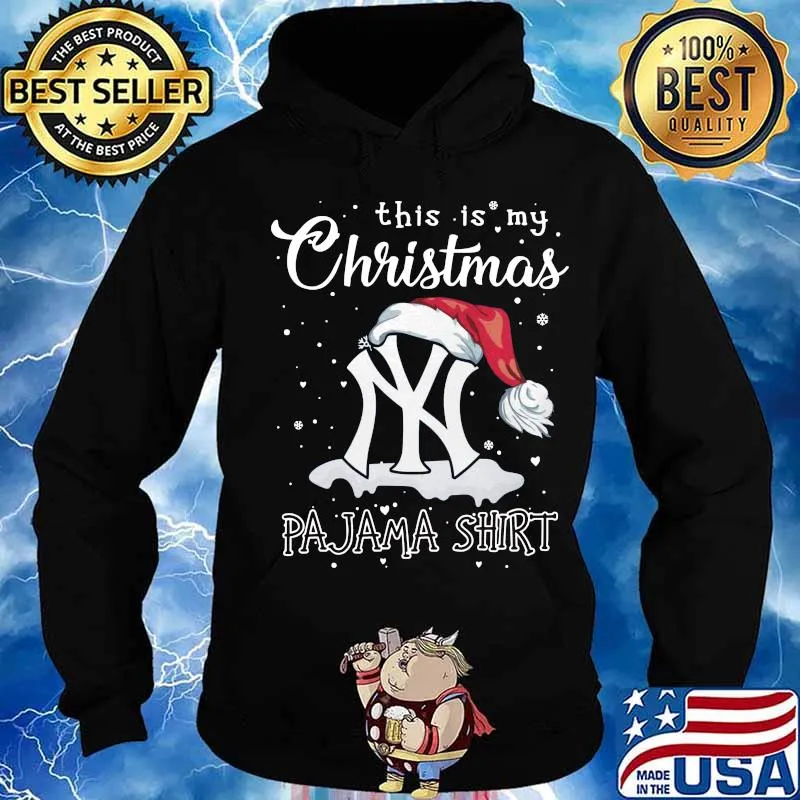 New york giants this is my christmas pajama s Hoodie