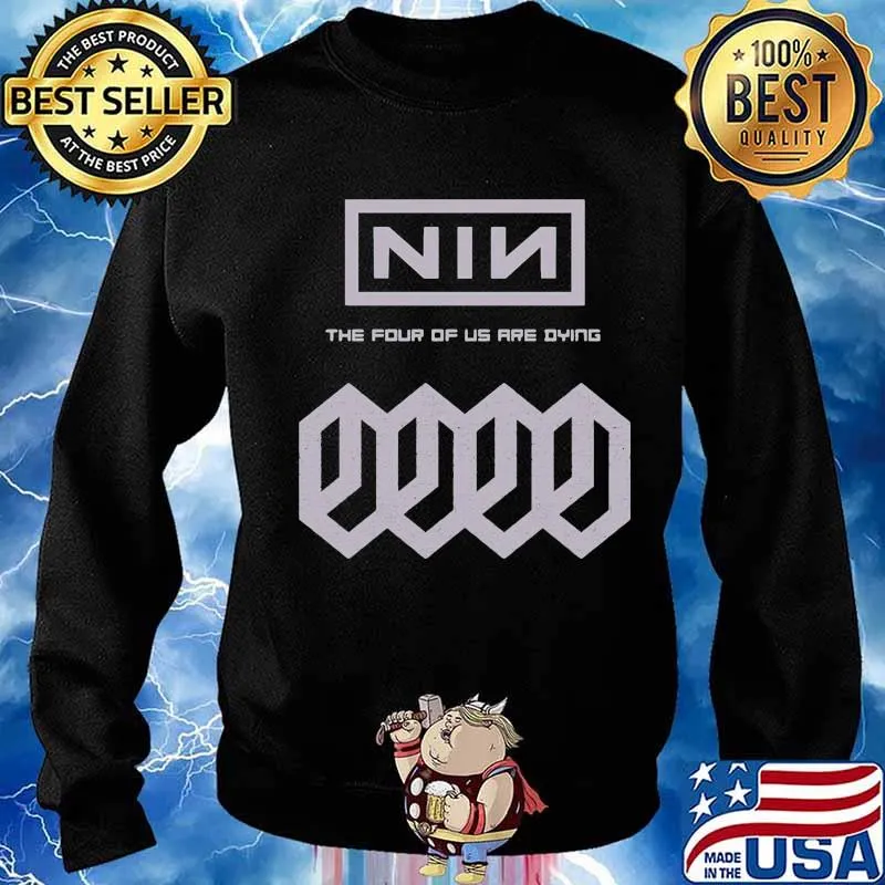Nine inch nails band the four of us are dying s Sweater