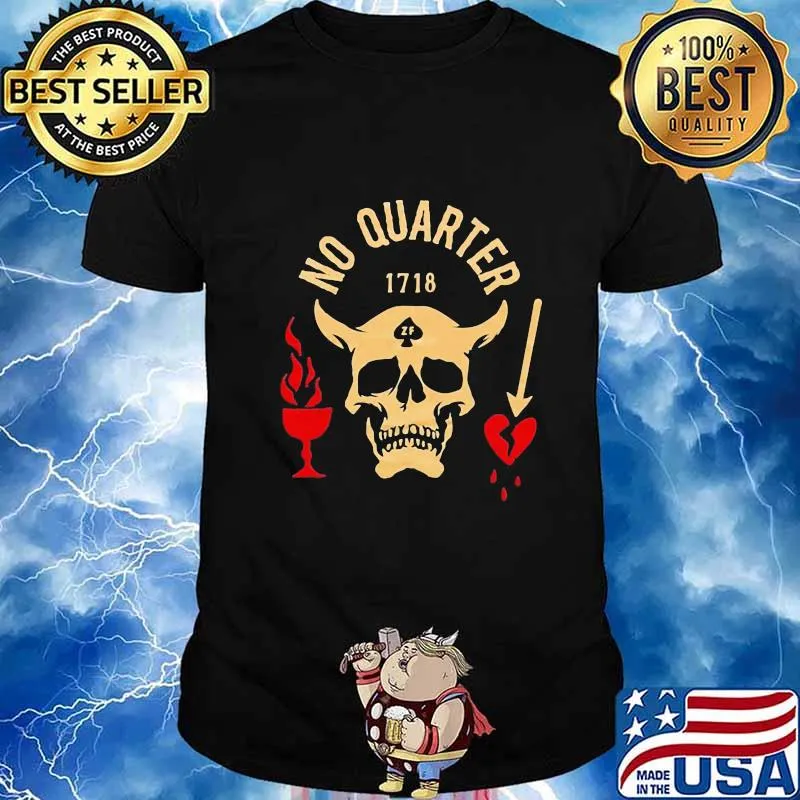 No Quarter 1718 Black Beard Shirt