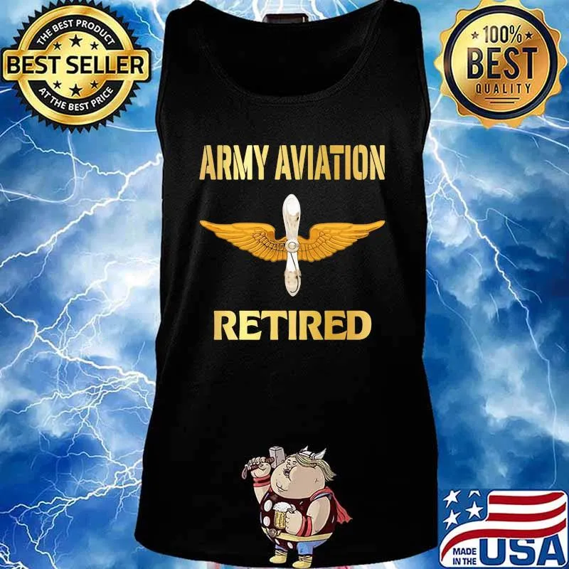Official Army Aviation Retired Shirt Tank top