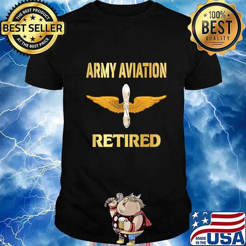 Official Army Aviation Retired Shirt