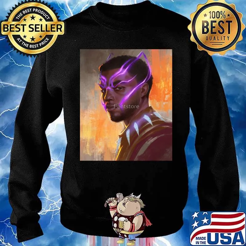 Official black panther art s Sweater
