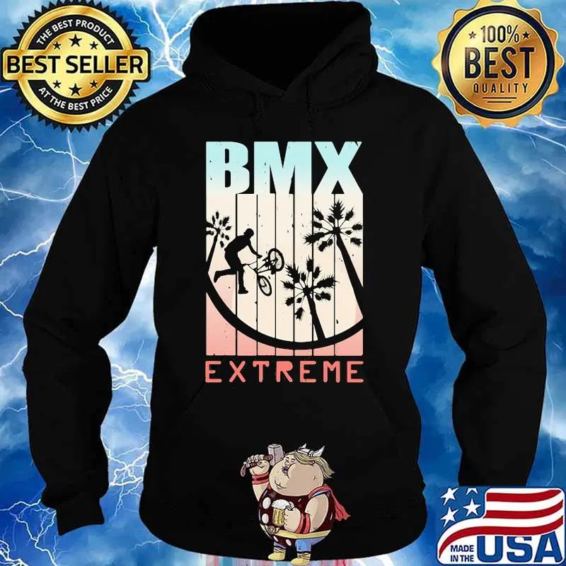 Official BMX extreme biker s Hoodie