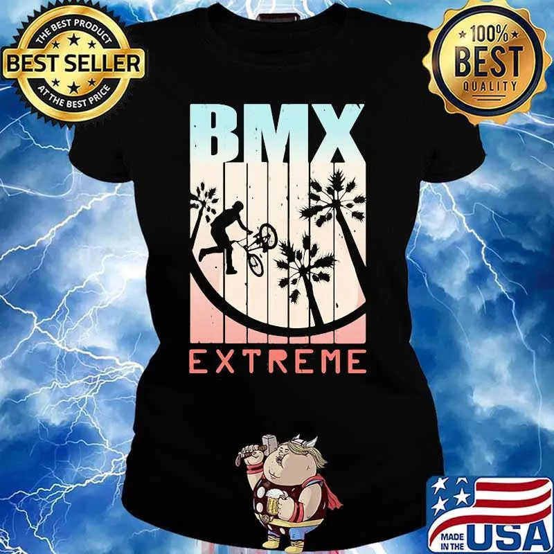 Official BMX extreme biker s Ladies tee