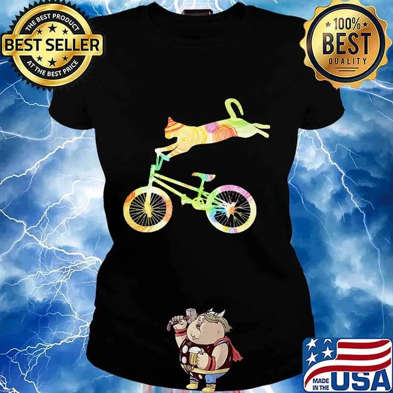 OFFICIAL CAT BICYCLE MOTOCROSS SHIRT Ladies tee