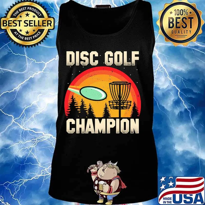 Official Disc golf champion s Tank top