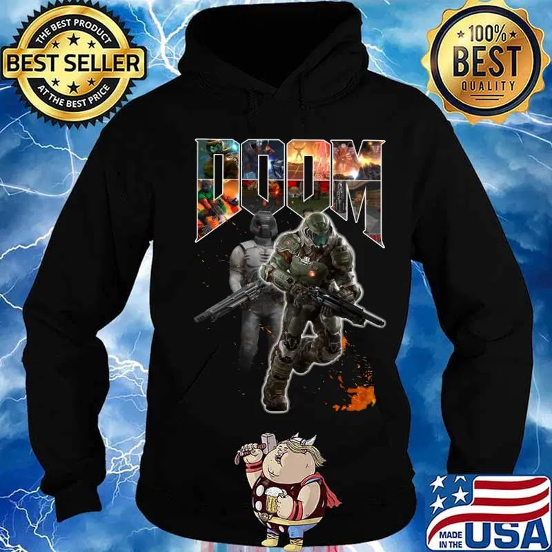 Official doom doomguy s Hoodie