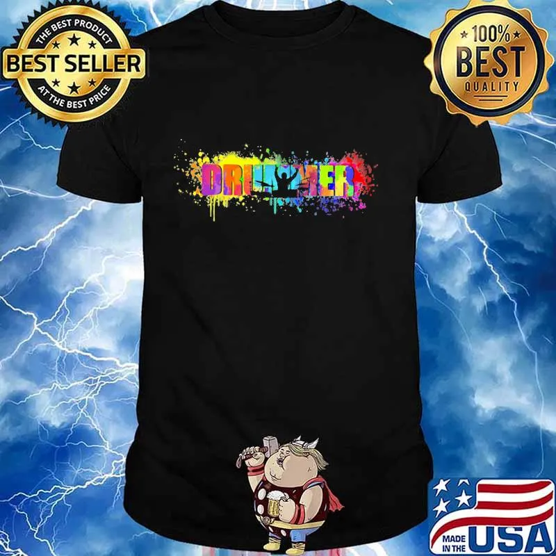 OFFICIAL DRUMMER COLORFUL SHIRT