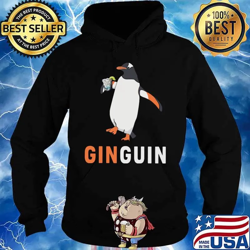 OFFICIAL GINGUIN PENGUIN DRINK SODA SHIRT Hoodie