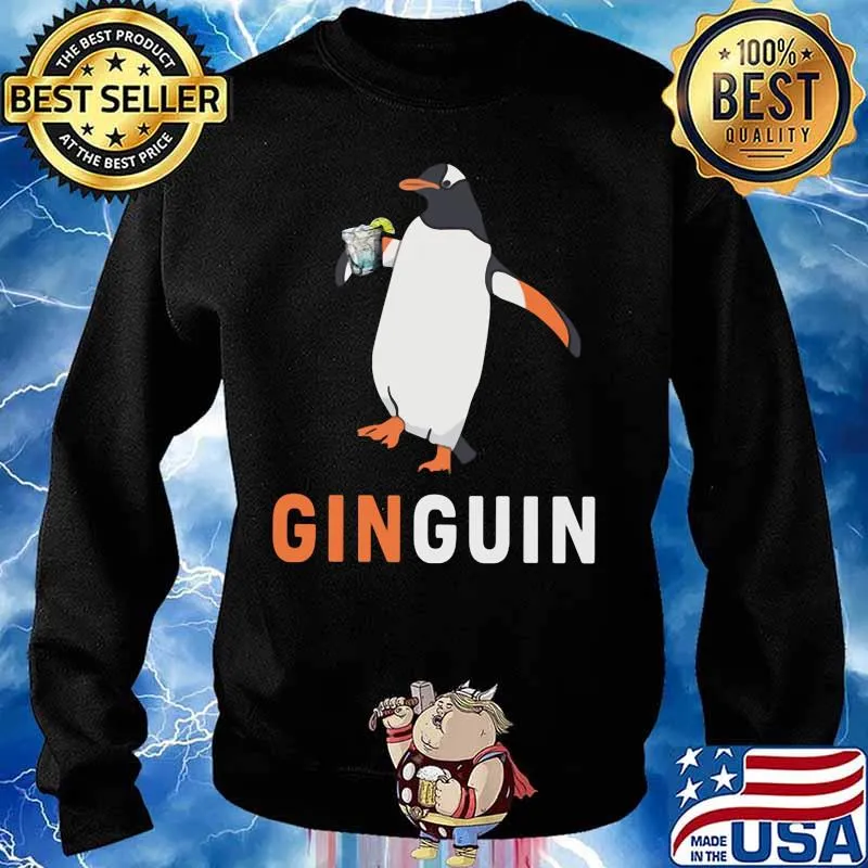 OFFICIAL GINGUIN PENGUIN DRINK SODA SHIRT Sweater