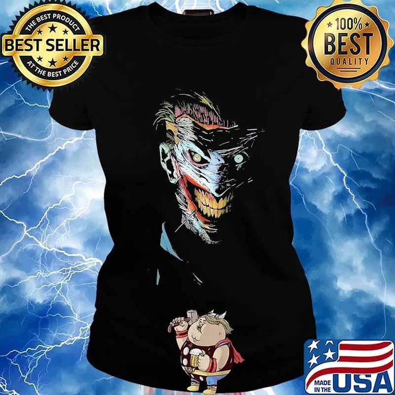 Official happy halloween joker s Ladies tee