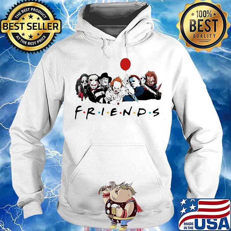 Official Horror Friends Halloween s Hoodie