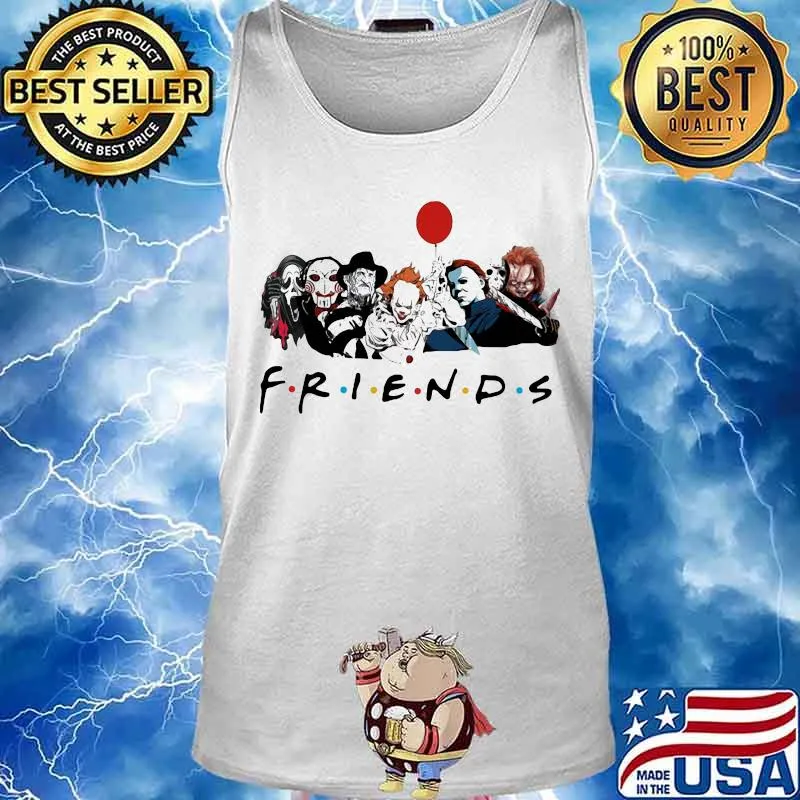 Official Horror Friends Halloween s Tank top