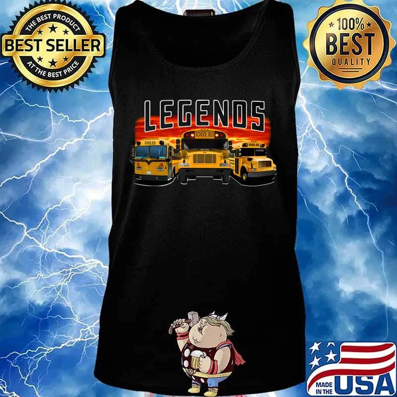 OFFICIAL LEGENDS BUS SUNSET SHIRT Tank top