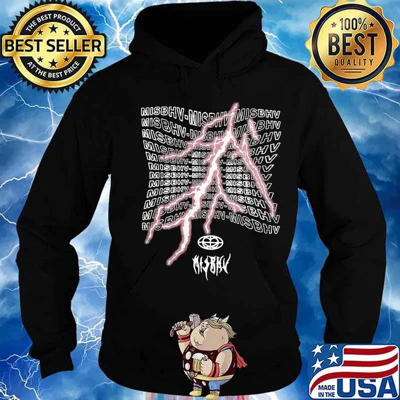 Official lightning misbhv logo s Hoodie