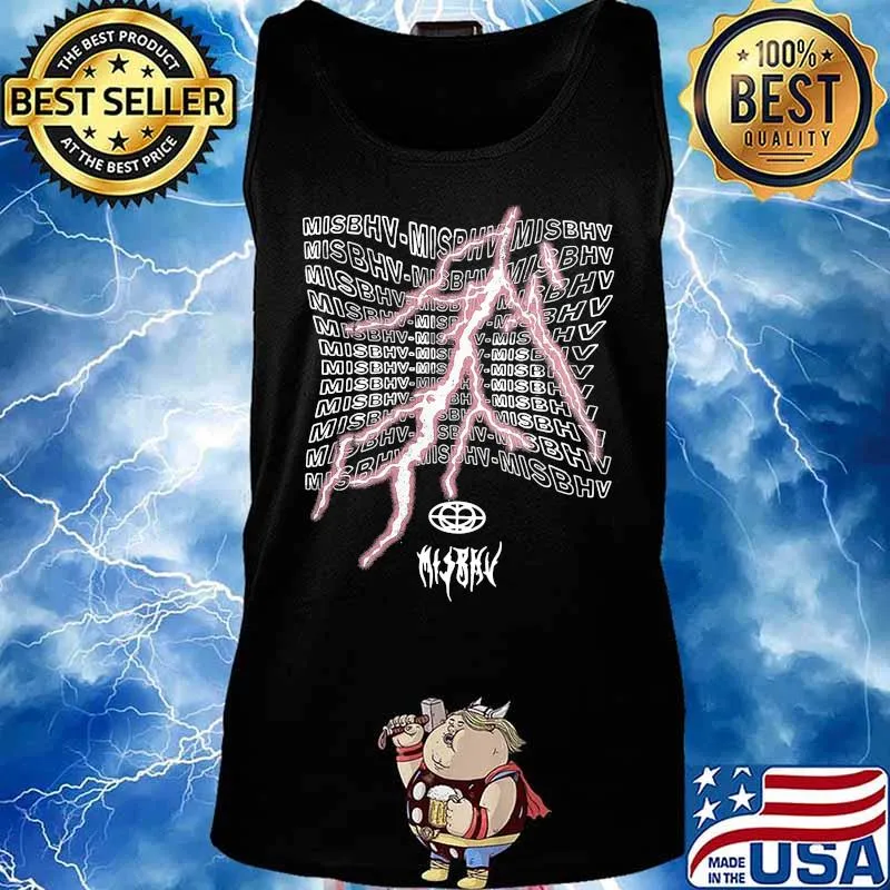 Official lightning misbhv logo s Tank top