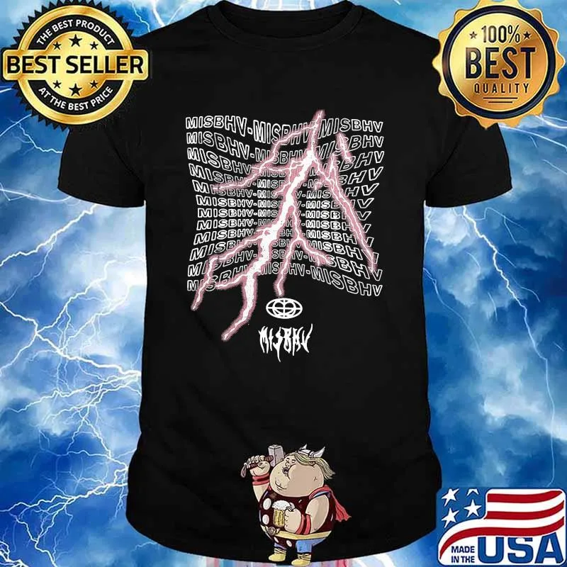Official lightning misbhv logo shirt