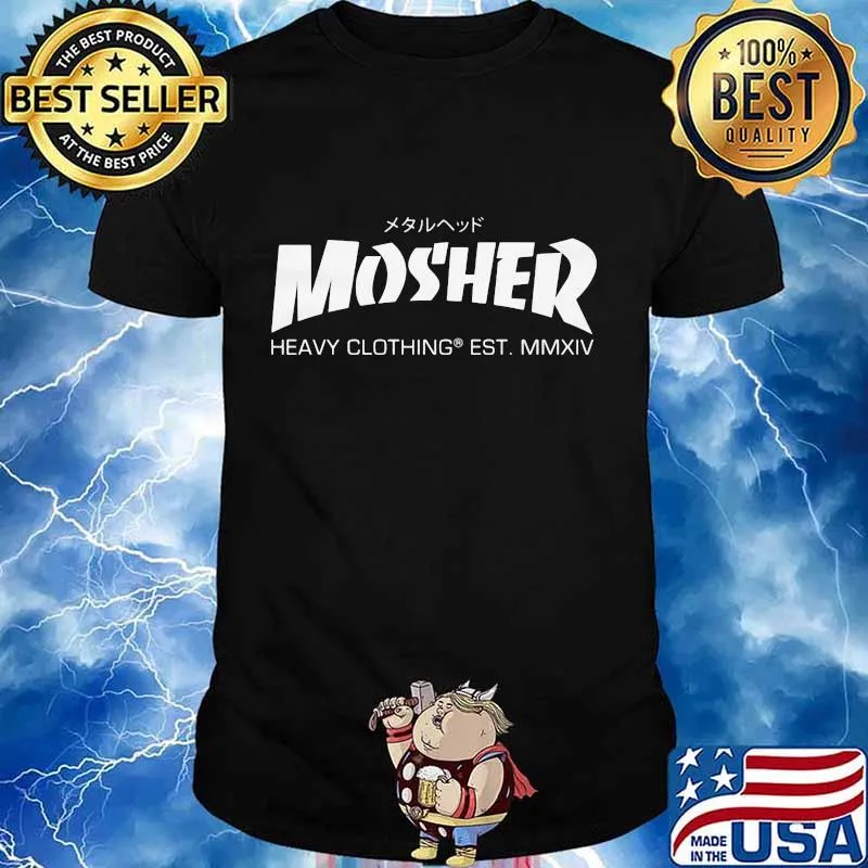 Official Mosher Grinder shirt