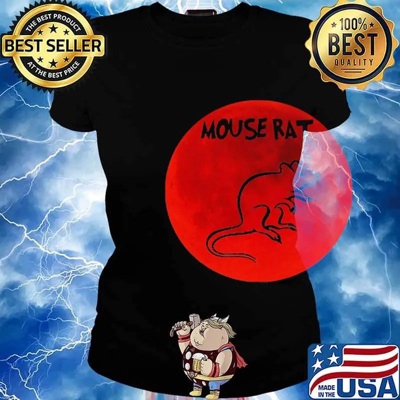 Official Mouse rat sunset s Ladies tee
