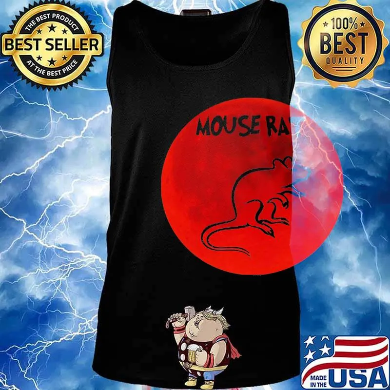 Official Mouse rat sunset s Tank top