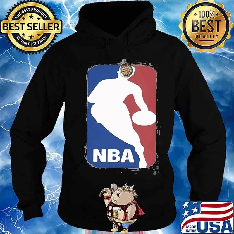 Official nba basketball logo s Hoodie