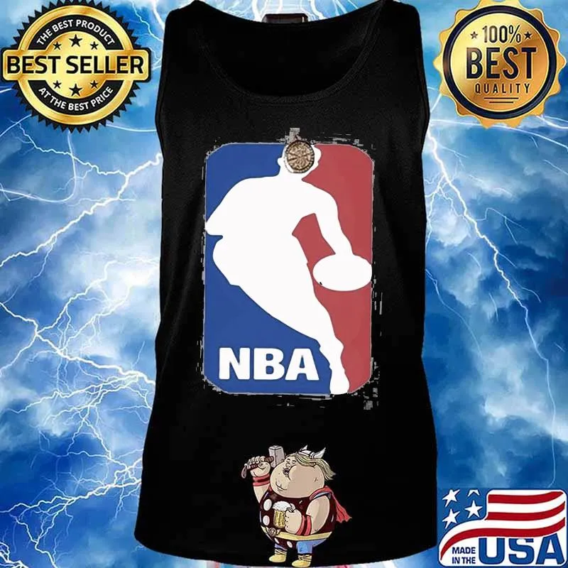 Official nba basketball logo s Tank top