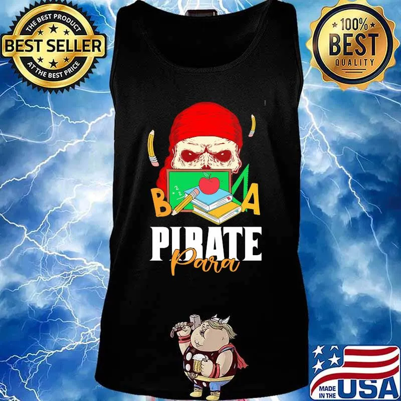 OFFICIAL PIRATE PARA SKULL BOOK SHIRT Tank top