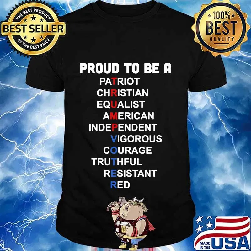 Official Proud To Be A Trump Voter Patriot Christian Equalist American Shirt