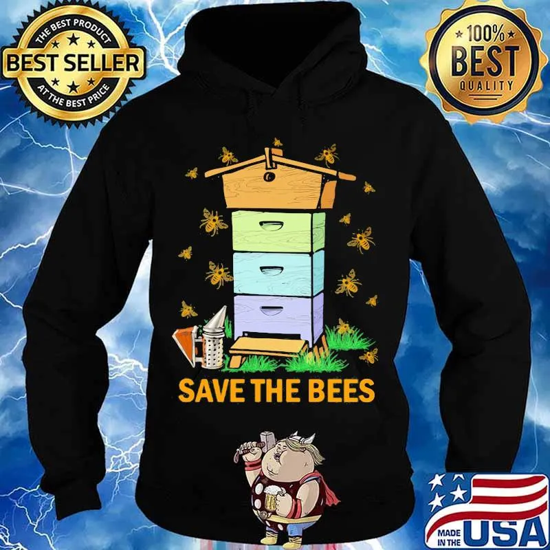 Official save the bees s Hoodie