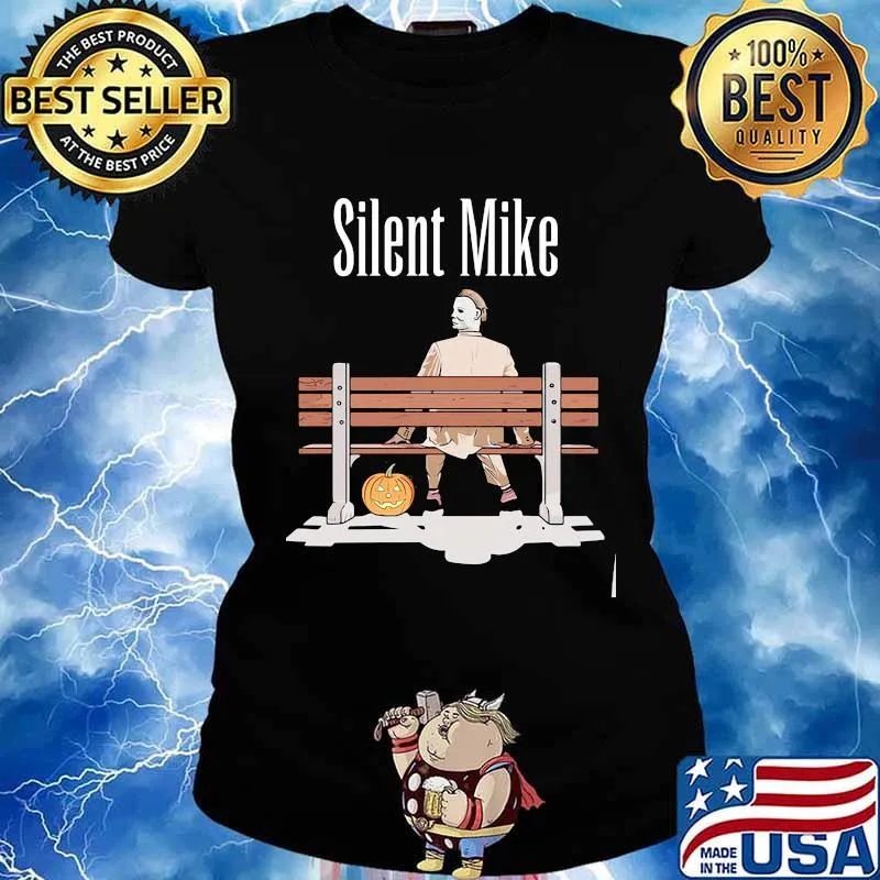 Official Silent Mike Pumpkin s Ladies tee