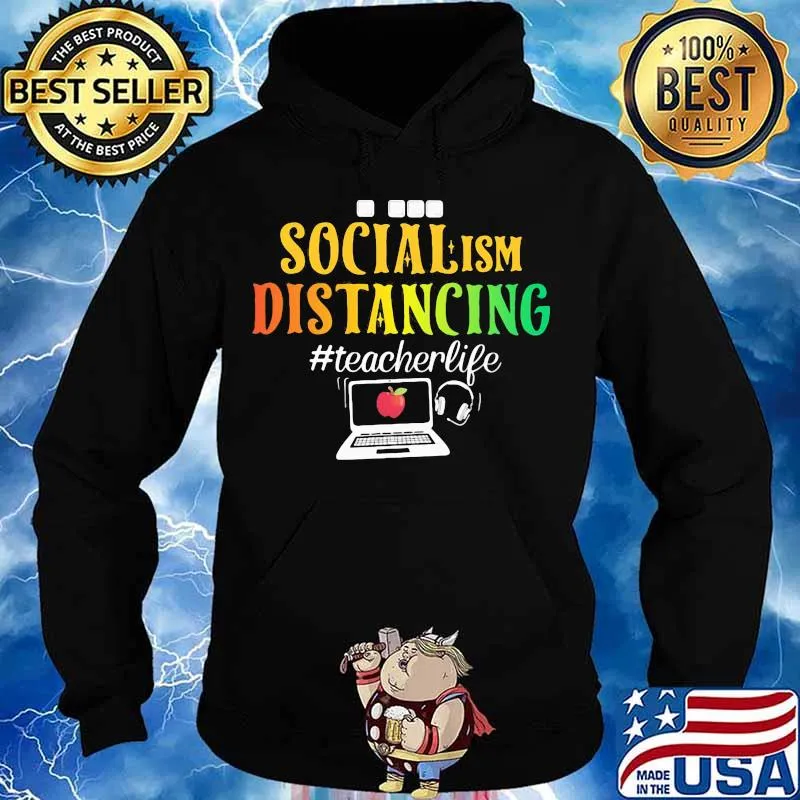 OFFICIAL SOCIAL ISM DISTANCING #TEACHERLIFE APPLE LAPTOP SHIRT Hoodie