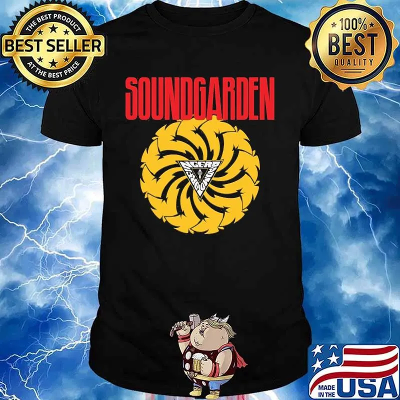 Official soundgarden band logo shirt