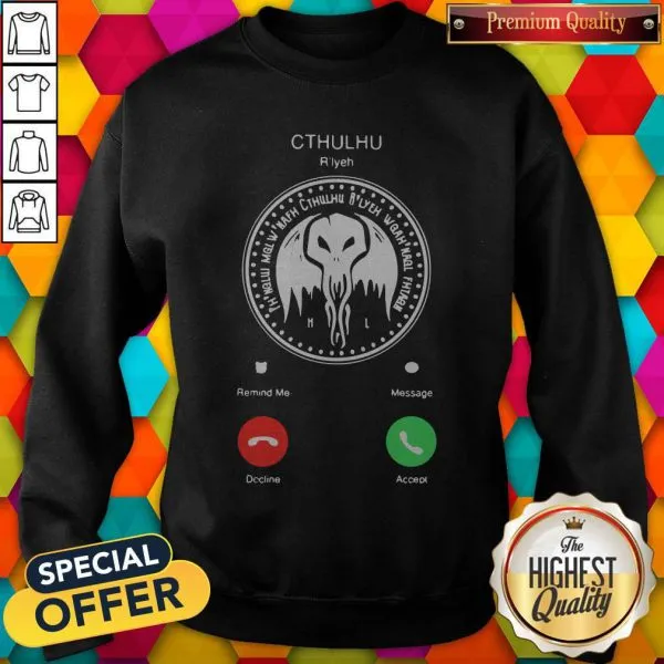 Official The Call Of Cthulhu Is Calling Shirt - Image 4