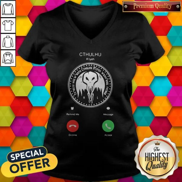 Official The Call Of Cthulhu Is Calling Shirt - Image 2