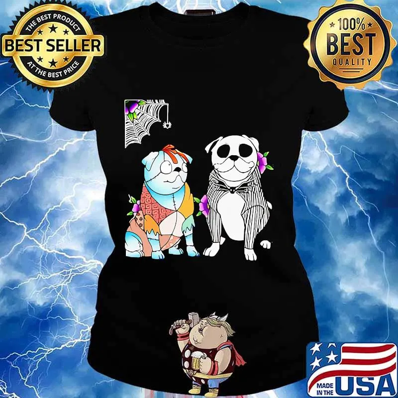 OFFICIAL THE GHOST DOG HALLOWEEN SHIRT Ladies tee