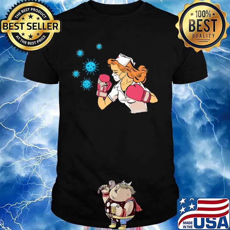 OFFICIAL THE NURSE FIGHT VIRUS COVID-19 SHIRT