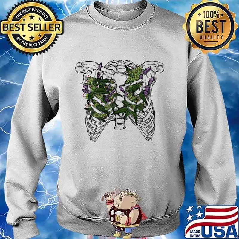 Official weed lungs tattoo s Sweater