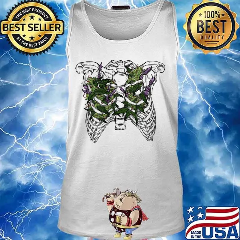 Official weed lungs tattoo s Tank top