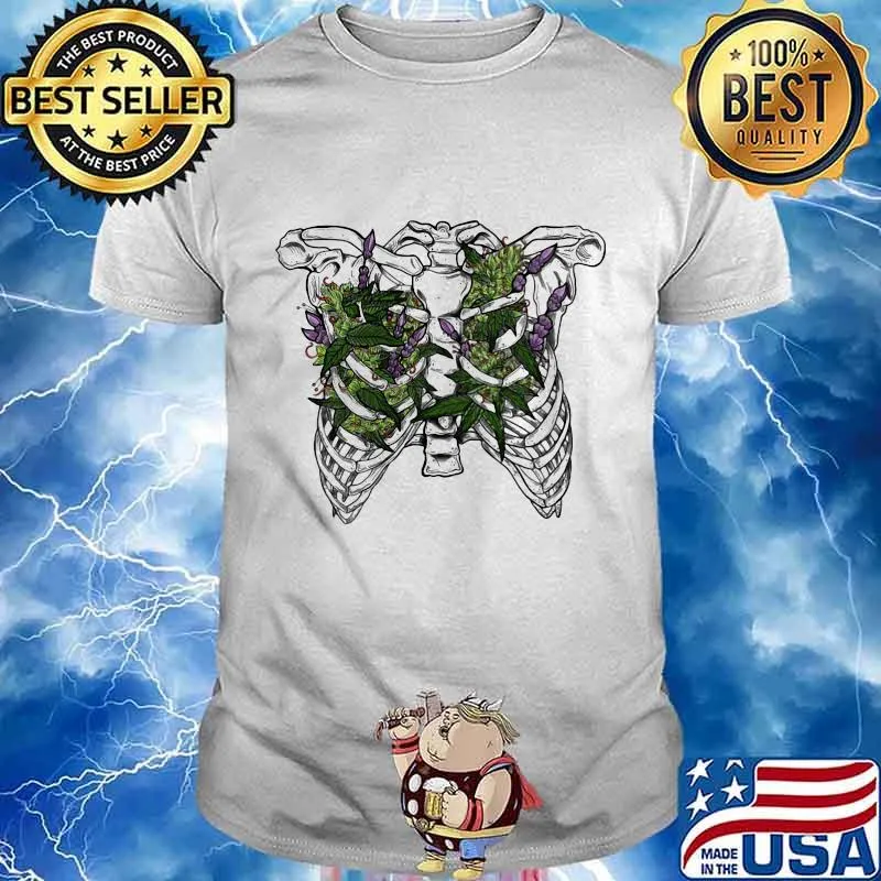 Official weed lungs tattoo shirt