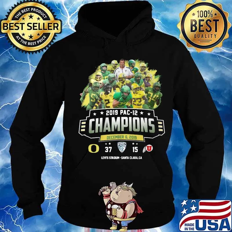 Oregon ducks 2019 pac 12 champions s Hoodie