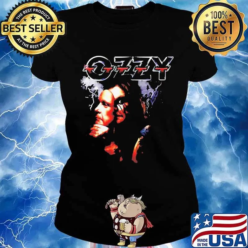 Ozzy band members signatures s Ladies tee