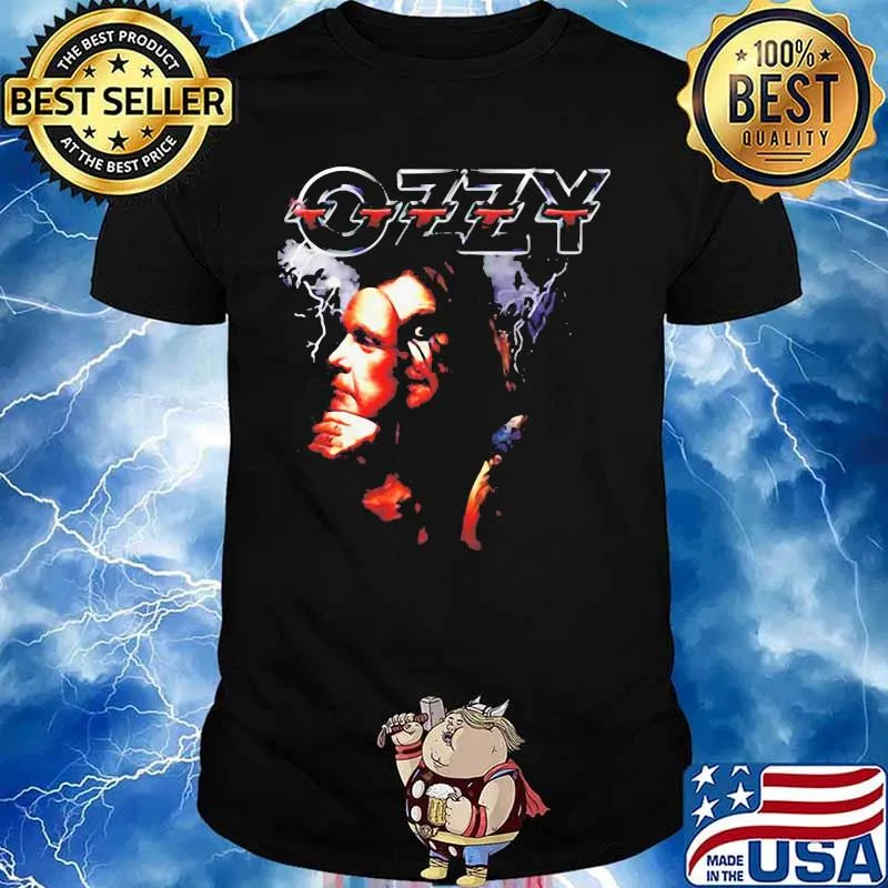 Ozzy band members signatures shirt