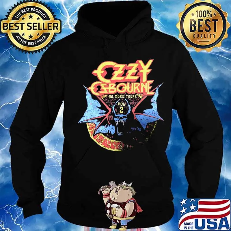 Ozzy band osbourne no more tours vol 2 santa s Hoodie