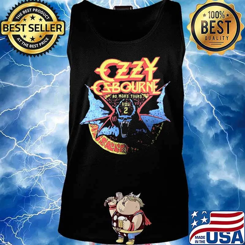 Ozzy band osbourne no more tours vol 2 santa s Tank top