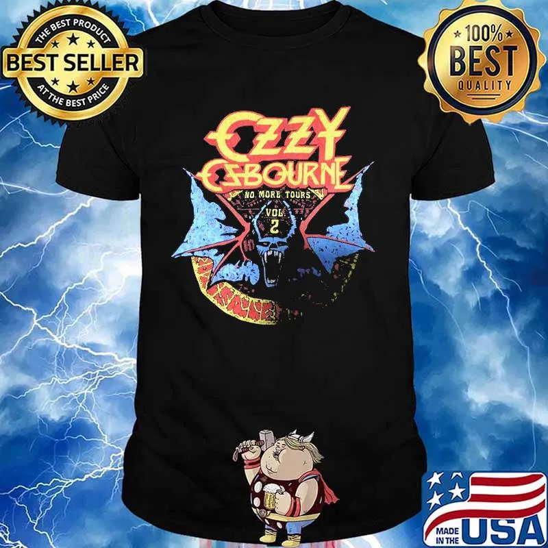 Ozzy band osbourne no more tours vol 2 santa shirt