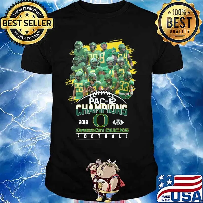 Pac 12 champions 2019 oregon ducks football shirt