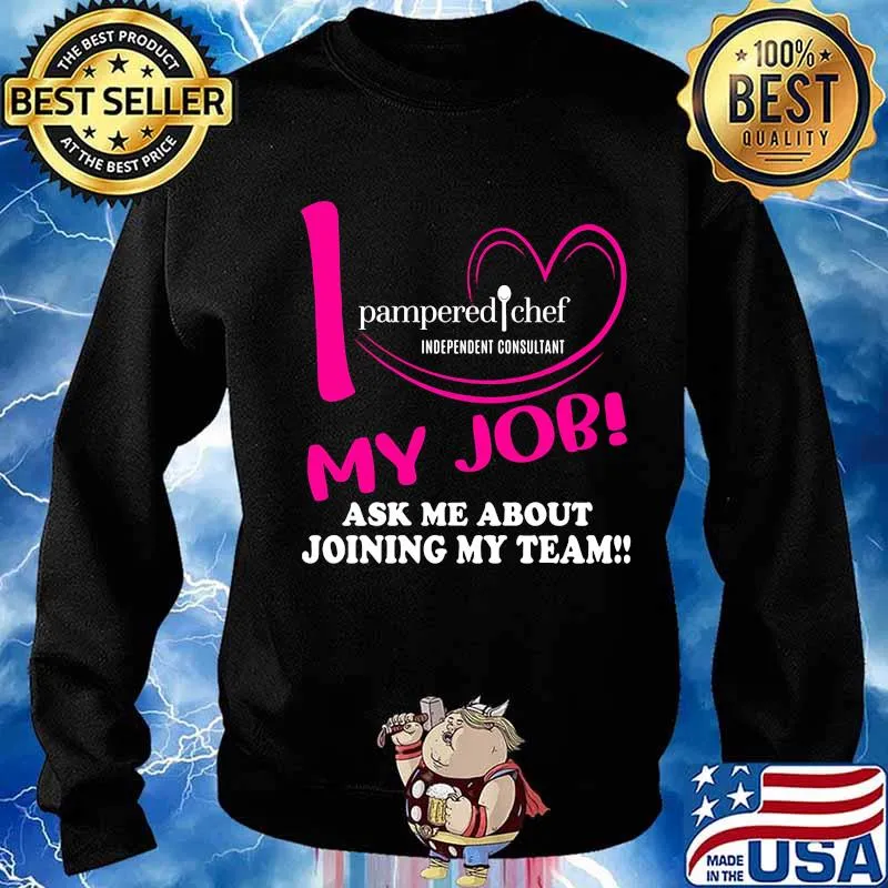 Pampered chef independent consultant i love my job ask me about joining my team s Sweater