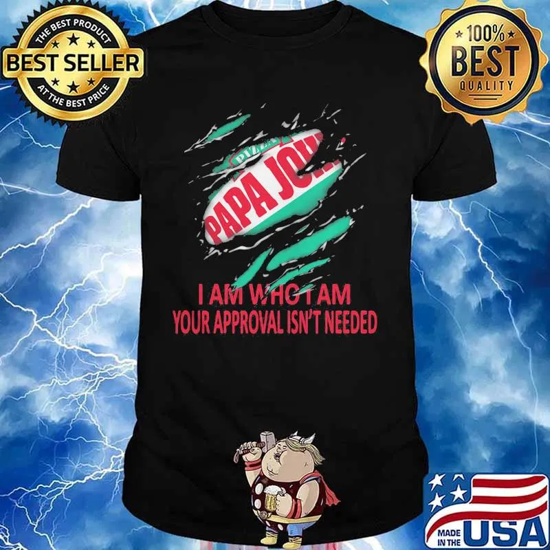 Papa john i don't stop when i'm tired i stop when i'm done shirt