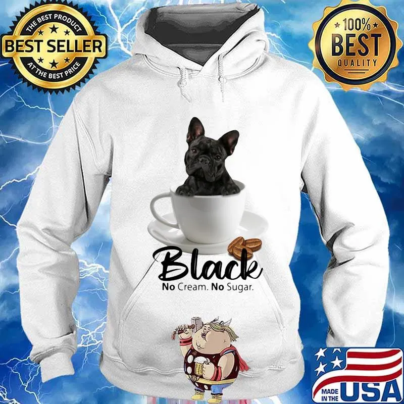 Pitbull black no cream no sugar coffee s Hoodie