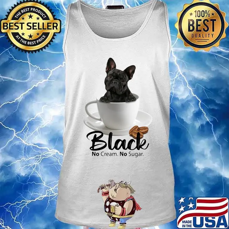 Pitbull black no cream no sugar coffee s Tank top